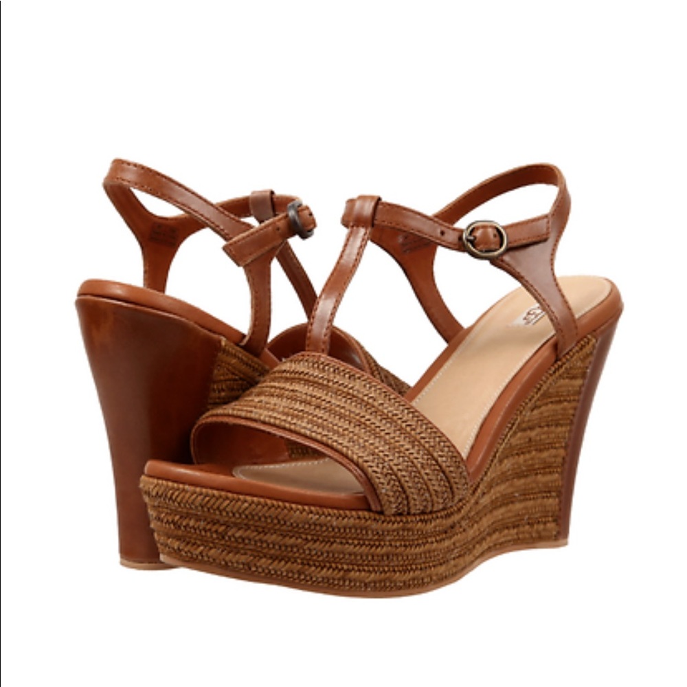 BNWT UGG Rust Wedges
